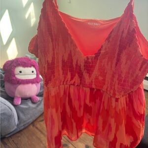 Old Navy Women's Vibrant Red Camisole